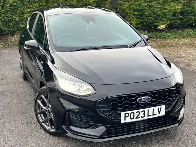 Used Ford Fiesta ST-Line 100 HP (73 kW) 2023 Black Hatchback