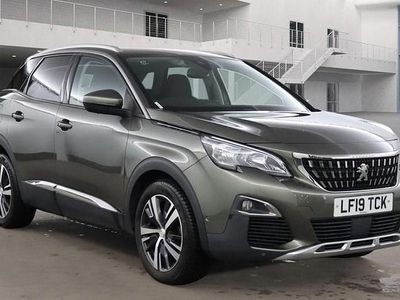 Grey Used 2019 Peugeot 3008 Allure SUV | £9,695 (Fair price)