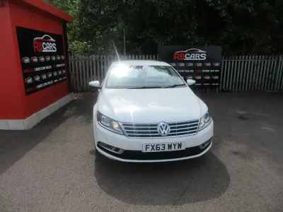 Used VW CC GT 140 HP (102 kW) 2013 White Sedan