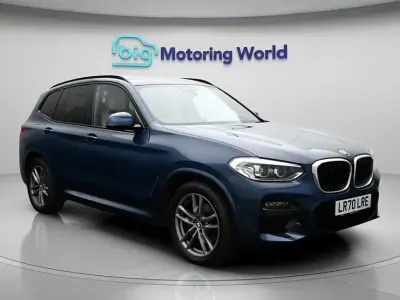 Usado BMW X3 M Sport 190 HP (139 kW) 2020 Azul SUV