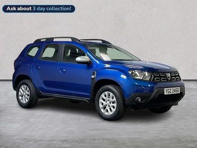 Blue Used 2022 Dacia Duster Comfort Hatchback | £14,995 (Fair price)