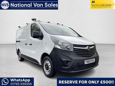 White Used 2018 Vauxhall Vivaro S MPV | £7,990 (Good price)
