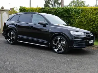 Used Audi Q7 S-Line 218 HP (160 kW) 2019 Black SUV