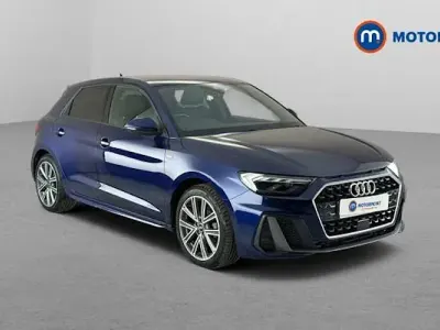 Used Audi A1 Sportback S-Line 95 HP (69 kW) 2024 Blue Hatchback