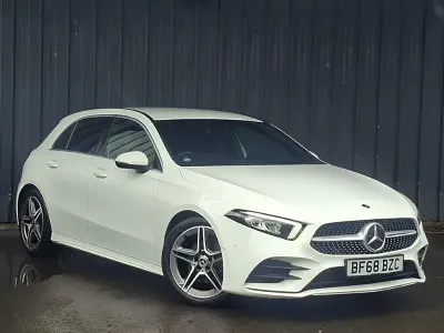 Used Mercedes A200 Executive 163 HP (119 kW) 2018 White Hatchback