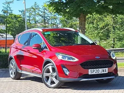 Used Ford Fiesta Active 125 HP (91 kW) 2020 Red Hatchback