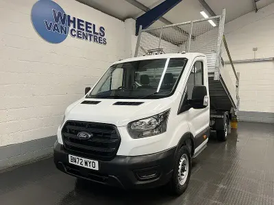 Used Ford Transit S 130 HP (95 kW) 2022 White Cabriolet