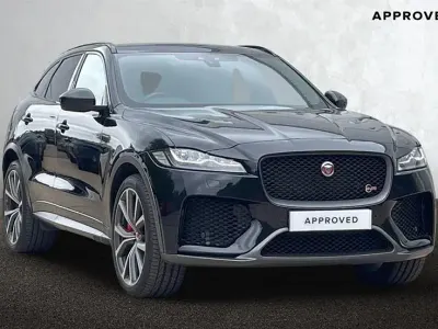 Used Jaguar F-Pace Supercharged 550 HP (404 kW) 2020 Santorini black SUV