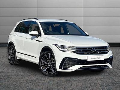 Used VW Tiguan R-line 150 HP (110 kW) 2022 White SUV