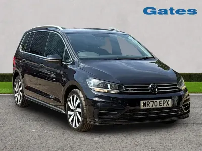 Used VW Touran R-line 150 HP (110 kW) 2020 Black MPV