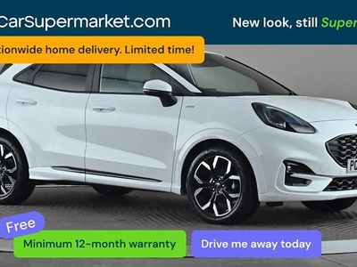 Used Ford Puma ST-Line X 155 HP (114 kW) 2023 White SUV