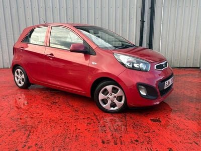 Red Used 2014 Kia Picanto Hatchback | £2,990 (Fair price)