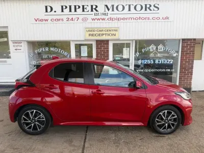 Used Toyota Yaris Design 2023 Red Hatchback