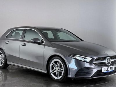Used Mercedes A200 AMG line 163 HP (119 kW) 2019 Grey Hatchback