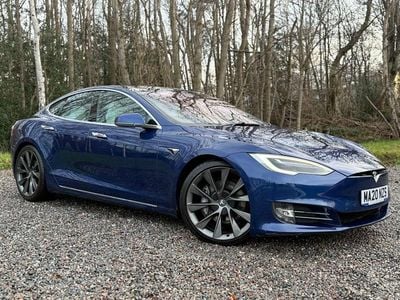 Blue Used 2020 Tesla Model S Long Range AWD Hatchback | £22,495 (Super price)