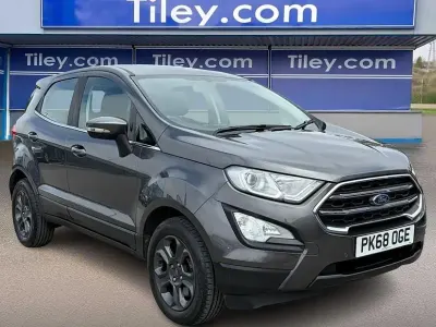 Used Ford Ecosport Zetec 125 HP (91 kW) 2018 Grey SUV