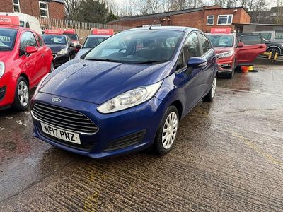 Used Ford Fiesta Style 2017 Blue Hatchback