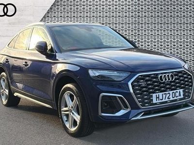 Used Audi Q5 S-Line 265 HP (194 kW) 2022 Blue SUV