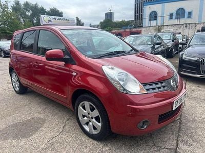 Begagnad Nissan Note Acenta 110 HK (80 kW) 2008 Röd Minibuss