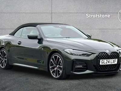 Usado BMW 420 M Sport 181 HP (133 kW) 2024 Verde Cabrios