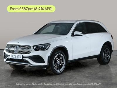 Used Mercedes GLC300 AMG line 2022 White Estate