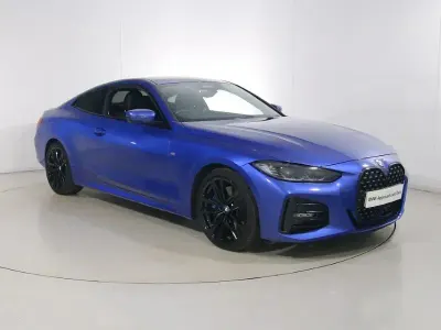 Used BMW 420 M Sport 184 HP (135 kW) 2021 Blue Coupe