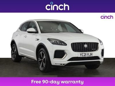 White Used 2021 Jaguar E-Pace R-Dynamic SUV | £23,749 (Good price)