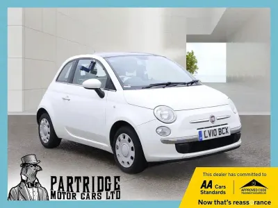 Used Fiat 500 Pop 69 HP (50 kW) 2010 White Hatchback