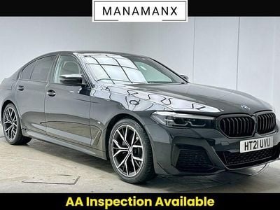 Used BMW 520 M Sport 2021 Black Sedan