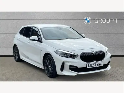 Used BMW 118 M Sport 136 HP (100 kW) 2023 White Hatchback