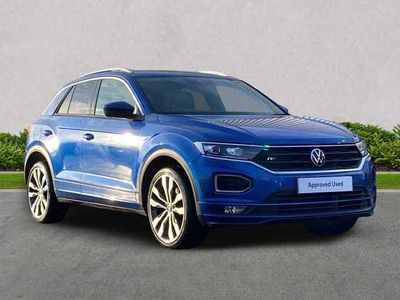 Blue Used 2020 VW T-Roc R-line SUV | £19,915 (Fair price)