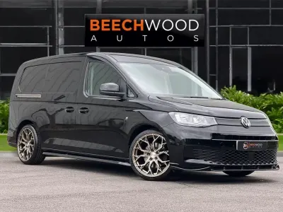 Used VW Caddy Maxi S 102 HP (75 kW) 2021 Black MPV