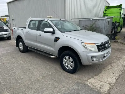 Used Ford Ranger XLT 2012 Silver Pickup