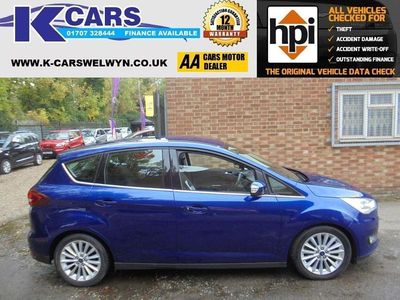 Blue Used 2015 Ford C-MAX Titanium MPV | £6,795 (Fair price)