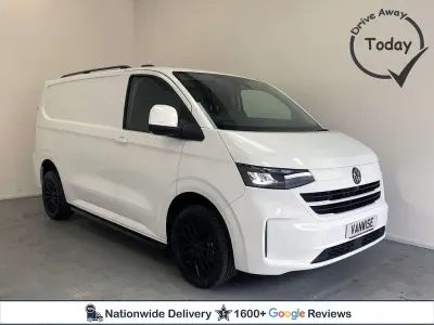 New VW T7 110 HP (80 kW) 2025 White Van