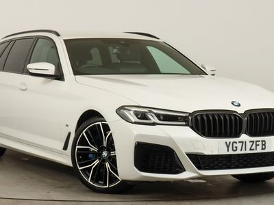 Used BMW 520 M Sport 184 HP (135 kW) 2021 White Estate