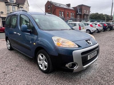 Blue Used 2011 Peugeot Partner Tepee Outdoor MPV | £3,695