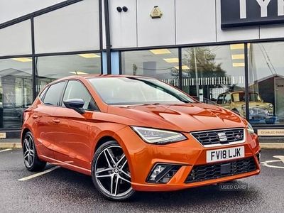 Orange Used 2018 Seat Ibiza FR Hatchback | £8,950 (Fair price)