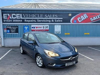Used Vauxhall Corsa SRi 75 HP (55 kW) 2017 Blue Hatchback