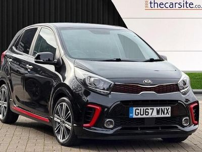 Used Kia Picanto GT-Line S 83 HP (61 kW) 2017 Black Hatchback