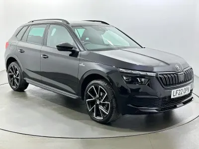 Begagnad Skoda Kamiq Monte Carlo 2022 Svart SUV