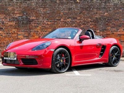 Red Used 2018 Porsche 718 Boxster Cabriolet | £47,995 (Expensive)