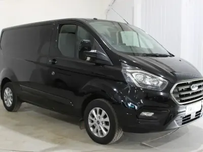 Used Ford Transit Custom Limited 130 HP (95 kW) 2019 Black Van
