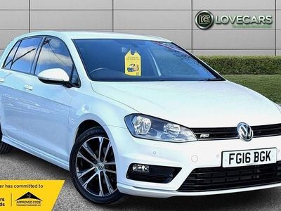 Used VW Golf VII R-line Edition 2016 White Hatchback