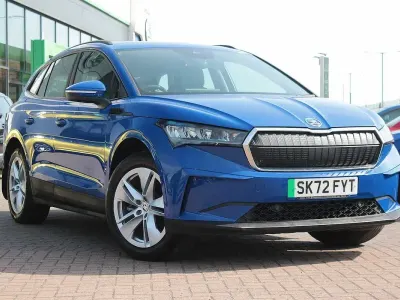 Used Skoda Enyaq iV 97 kW (132 HP) 2022 Energy blue SUV