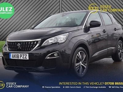 Used Peugeot 3008 Active 130 HP (95 kW) 2018 Black SUV