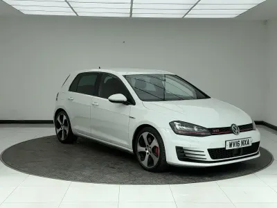 Used VW Golf VII GTI 230 HP (169 kW) 2016 White Hatchback