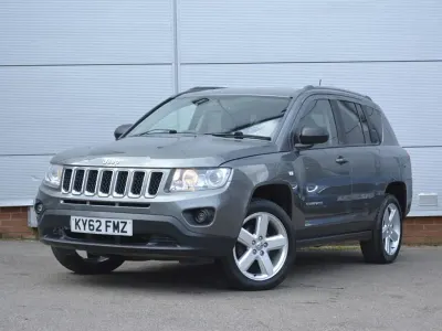 Used Jeep Compass Limited 168 HP (123 kW) 2012 Grey SUV