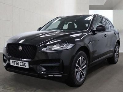 Begagnad Jaguar F-Pace R-Sport 180 HK (132 kW) 2018 Svart SUV