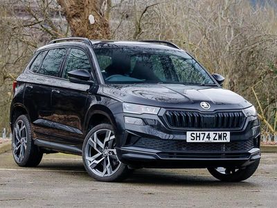 Used Skoda Karoq SportLine 150 HP (110 kW) 2024 Black SUV